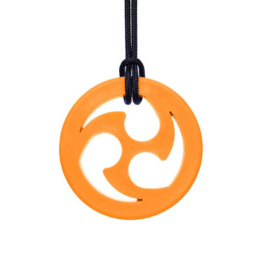 Ninja Star Chewable Jewelry Orange (XXT)